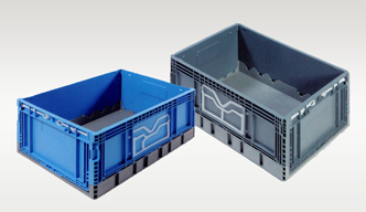 Industrial foldable boxes