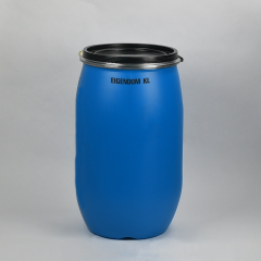 Bidão de plástico aprovação UN, 120L, azul