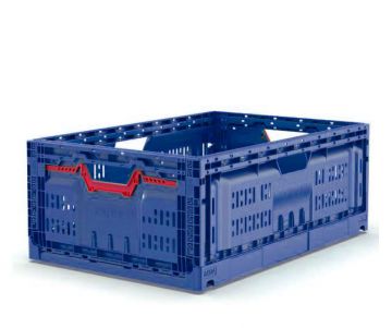 Caixa rebatível 43 L 600x400x230 mm