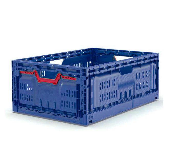 Caixa rebatível 43 L 600x400x230 mm