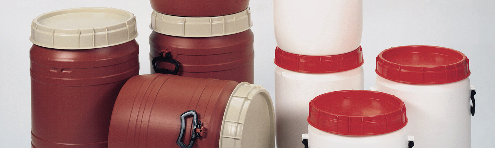 Bidões, baldes, cilindros e IBC