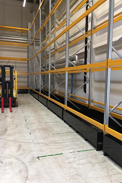 Bacias de retenção à medida